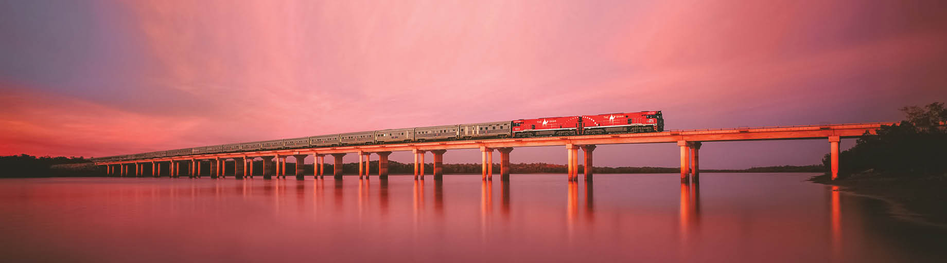 The Ghan, Kangaroo Island and Darwin