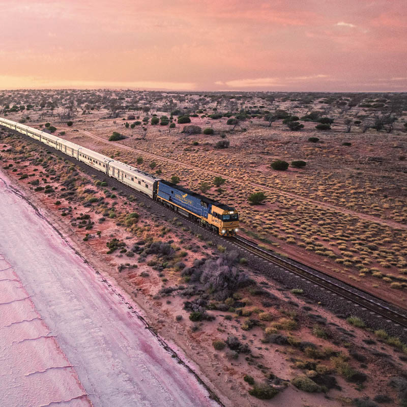 Indian Pacific Rail Journey and Western Australia Escape