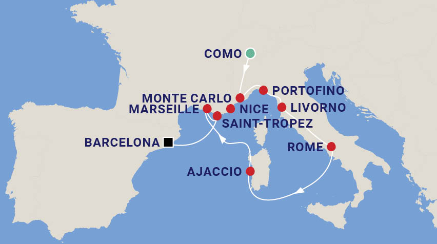Monaco Formula One Grand Prix May 2024 Map 