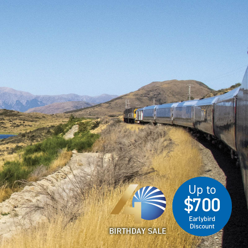 Rail Journeys of Australia and New Zealand Cruise