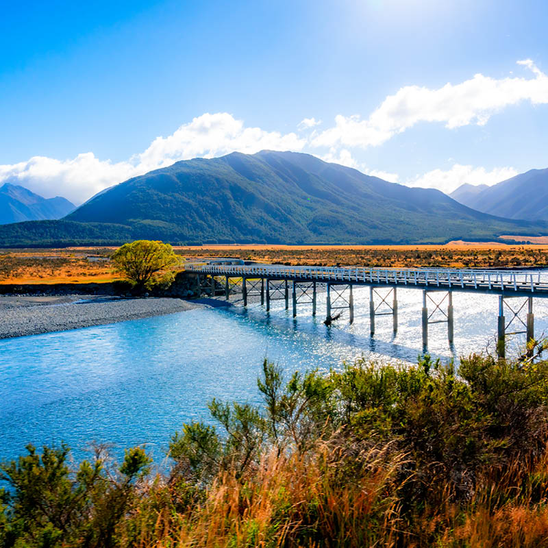 Rail & Coach Exploration of New Zealand 