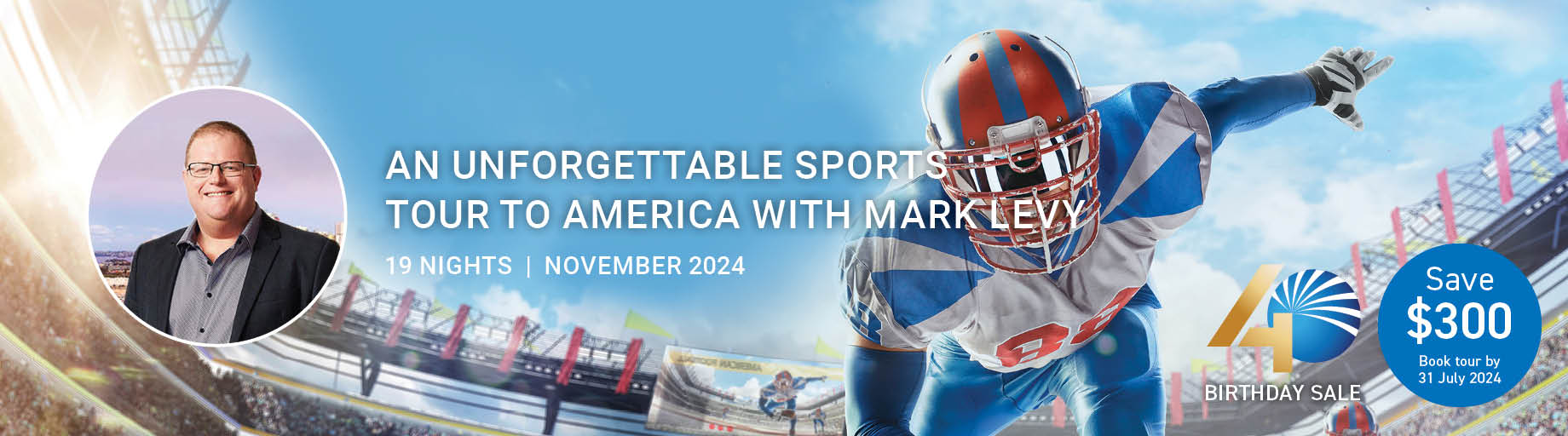 Sports Experience Tour of the USA with Mark Levy